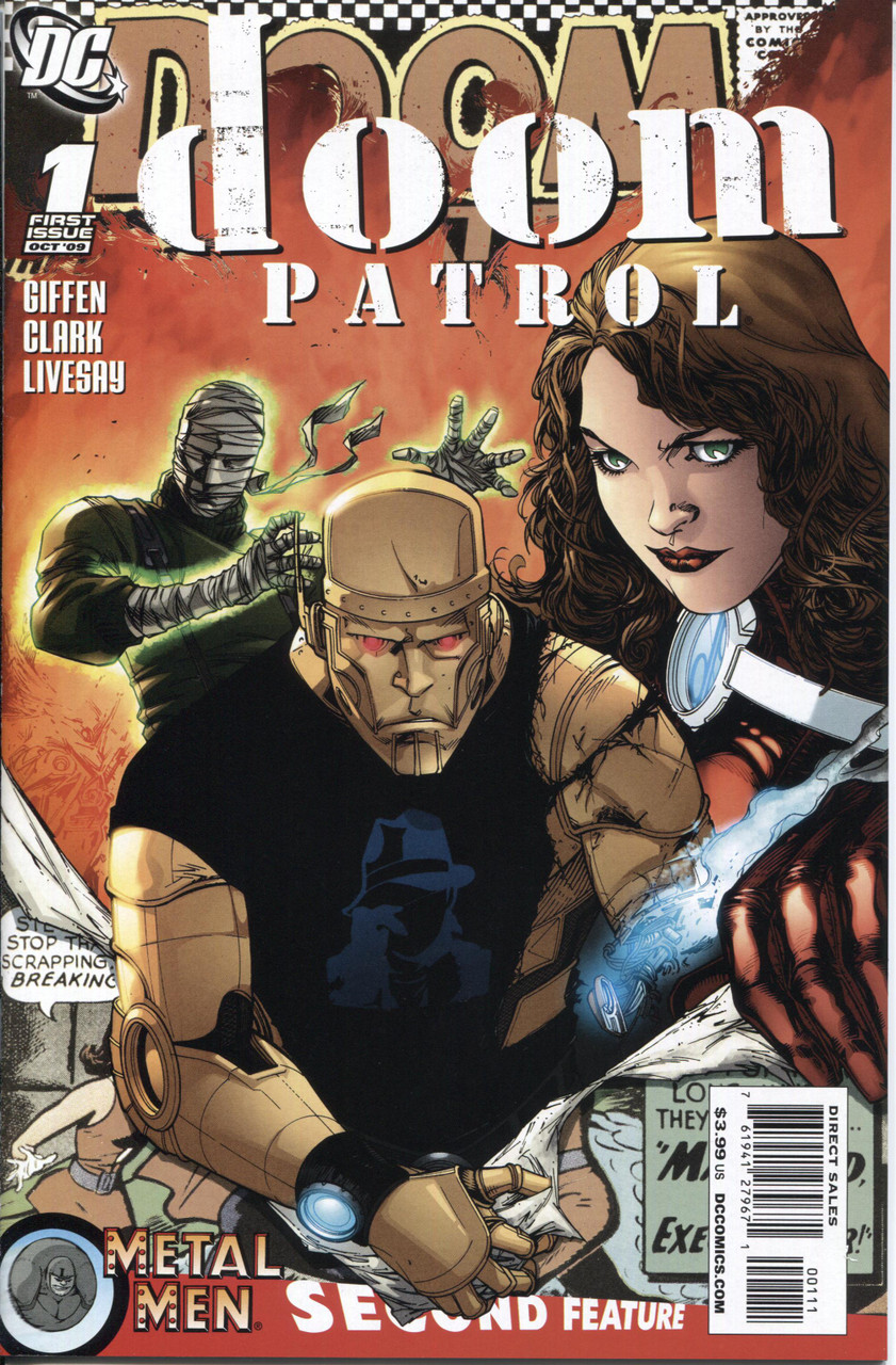 Doom Patrol (2009 Series) #1 A NM- 9.2