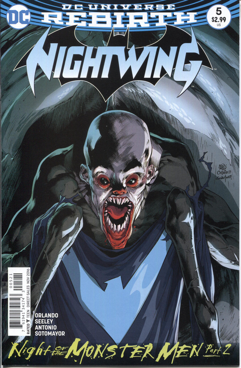 Nightwing (2016 Series) #5 B NM- 9.2