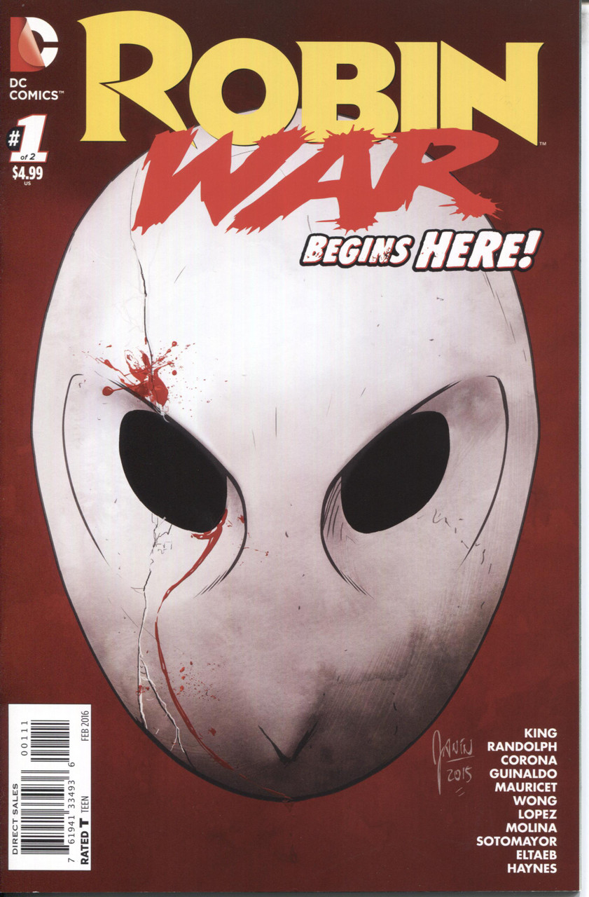 Robin War (2016 Series) #1 A NM- 9.2