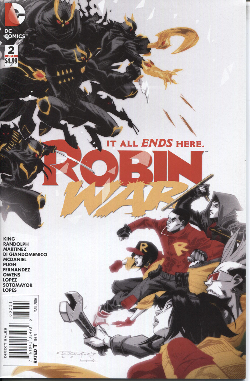 Robin War (2016 Series) #2 A NM- 9.2