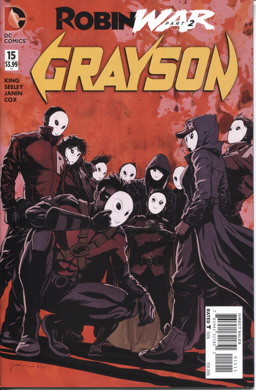 Grayson (2014 Series) #15 A NM- 9.2