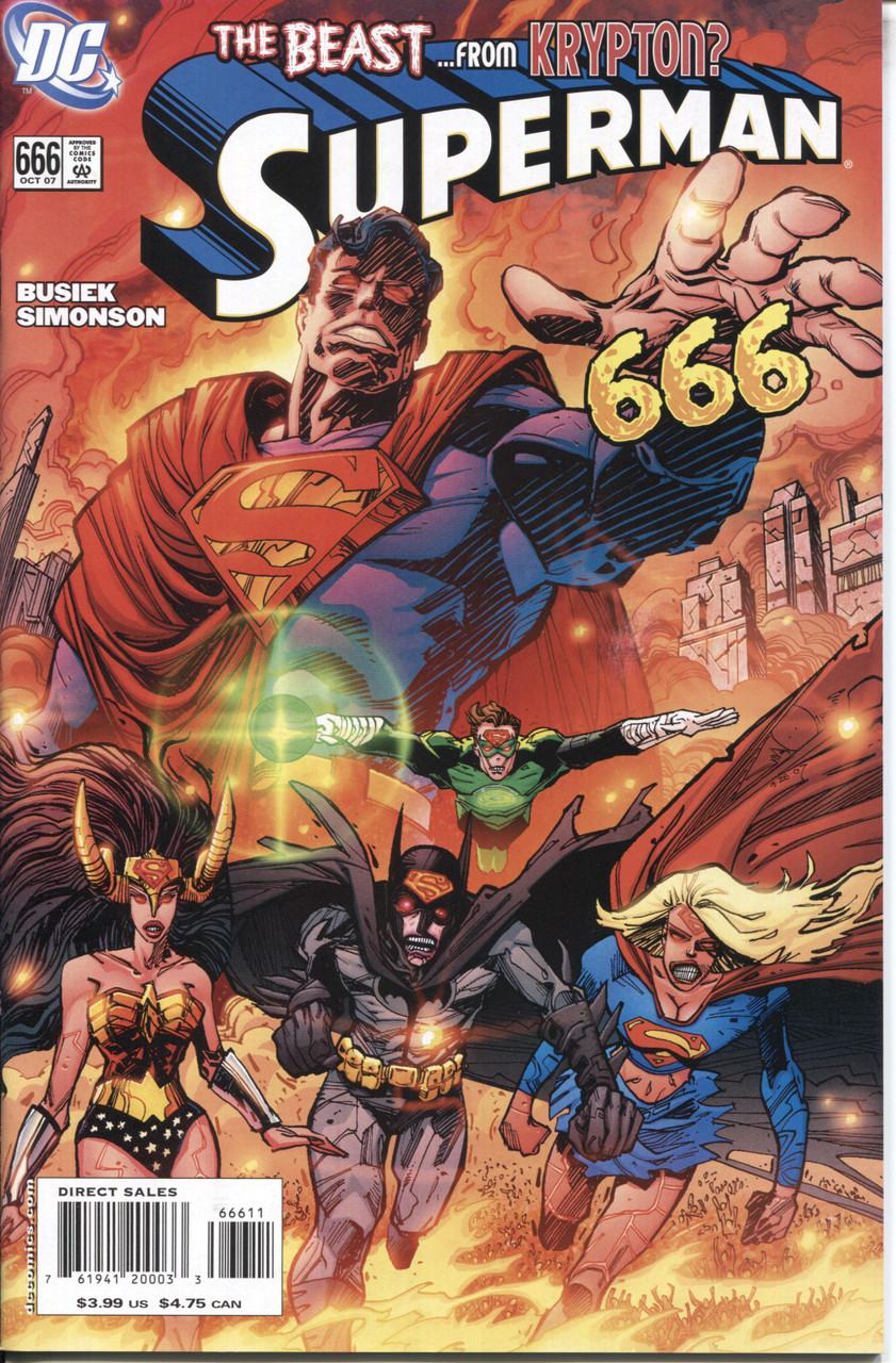 Superman (1987 Series) #666 NM- 9.2