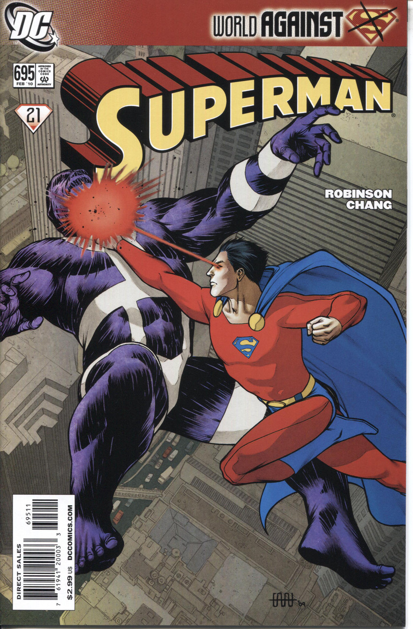 Superman (1987 Series) #695 NM- 9.2
