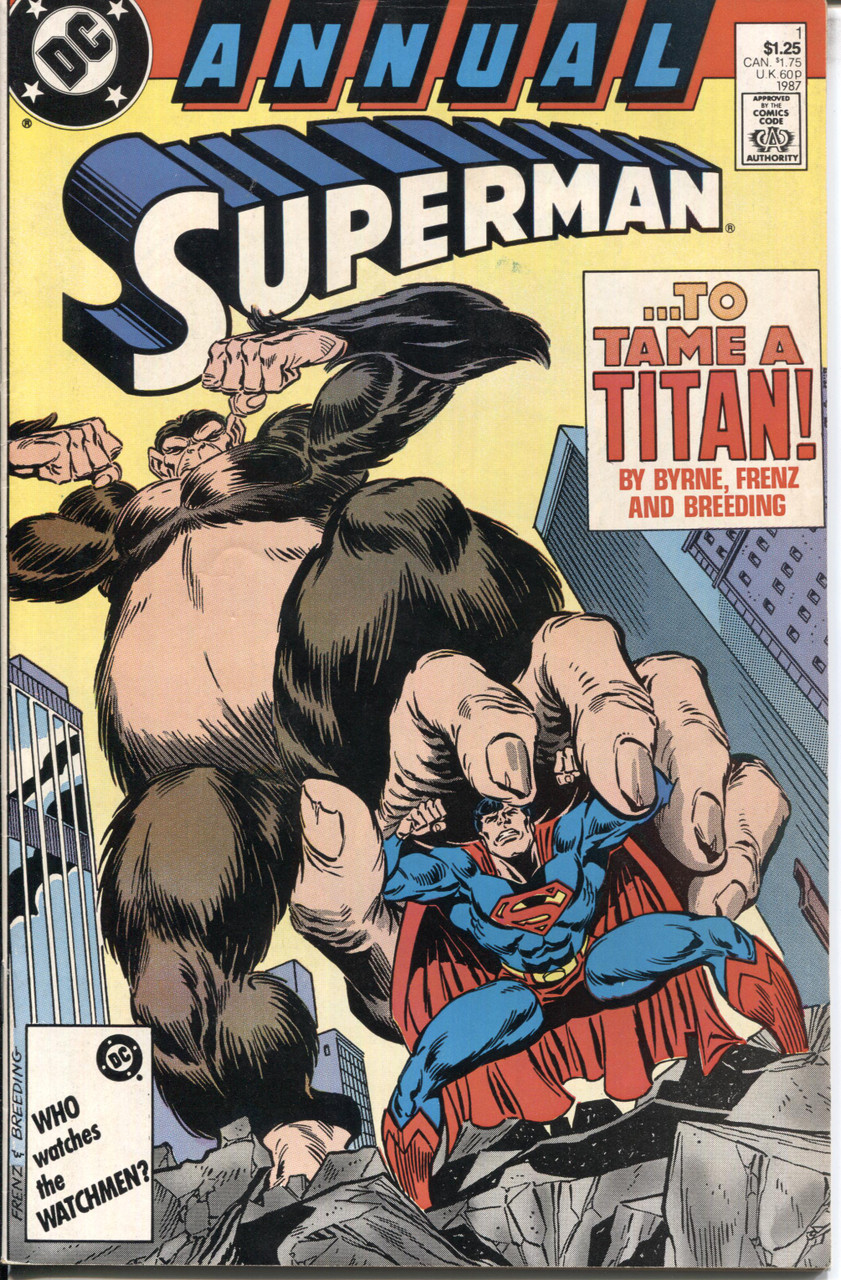 Superman (1987 Series) #1 Annual VF 8.0