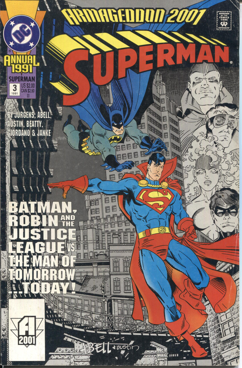 Superman (1987 Series) #3 Annual VF- 7.5