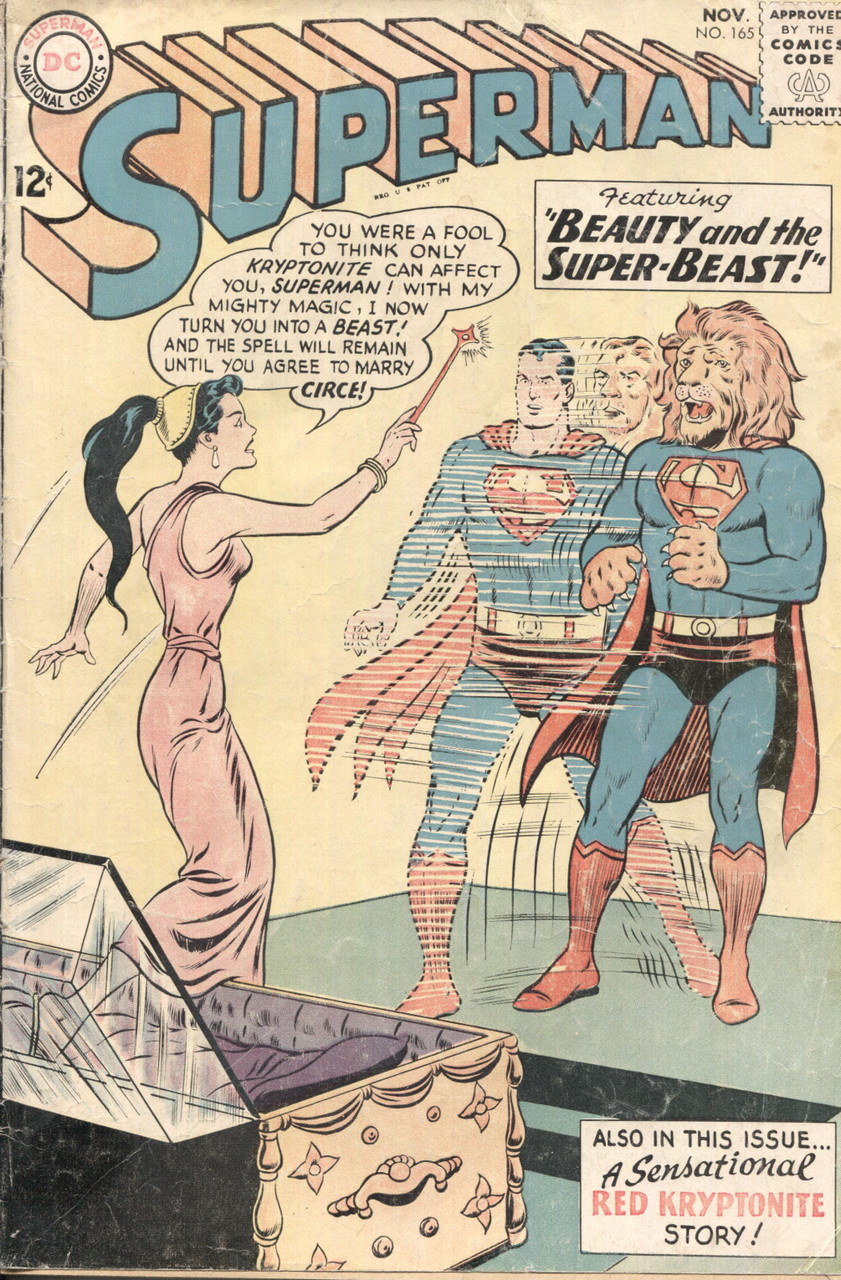 Superman (1939 Series) #165 GD/VG 3.0