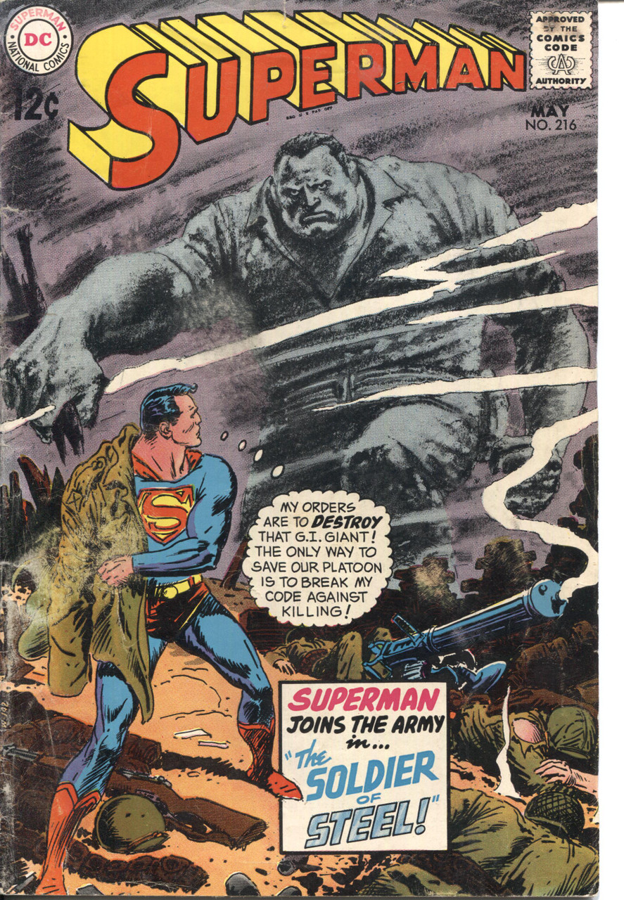 Superman (1939 Series) #216 GD+ 2.5