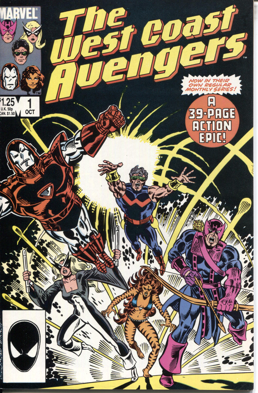 West Coast Avengers (1985 Series) #1 NM- 9.2