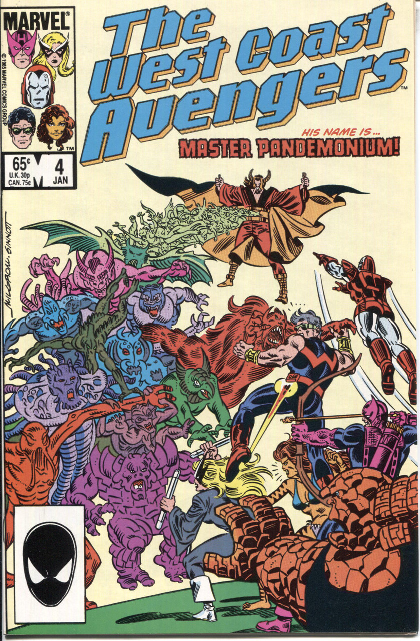 West Coast Avengers (1985 Series) #4 NM- 9.2