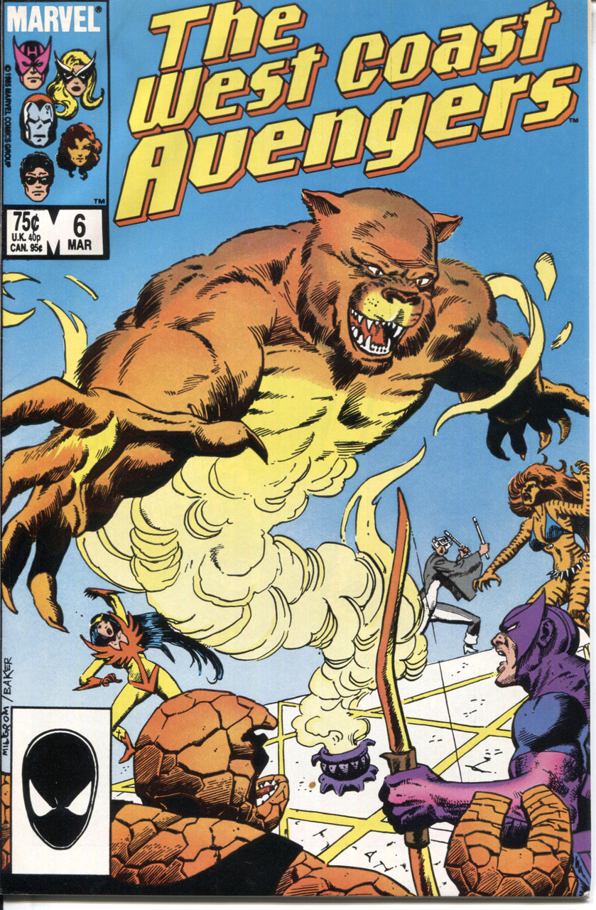 West Coast Avengers (1985 Series) #6 FN 6.0