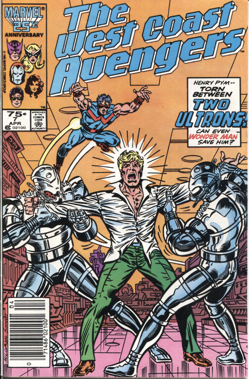 West Coast Avengers (1985 Series) #7 Newsstand FN+ 6.5