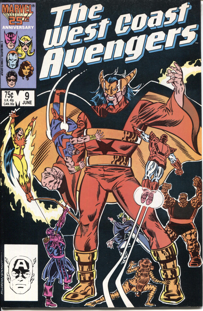 West Coast Avengers (1985 Series) #9 NM- 9.2
