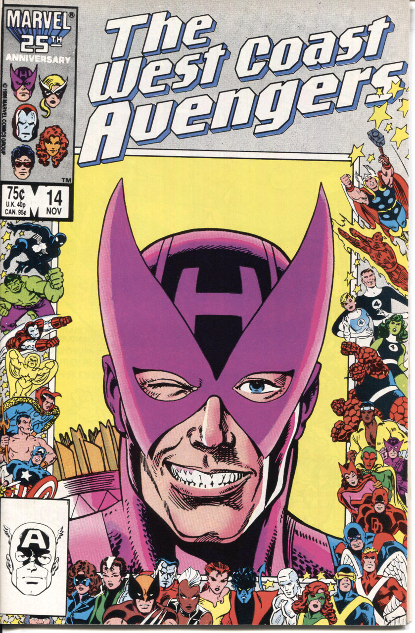 West Coast Avengers (1985 Series) #14 NM- 9.2