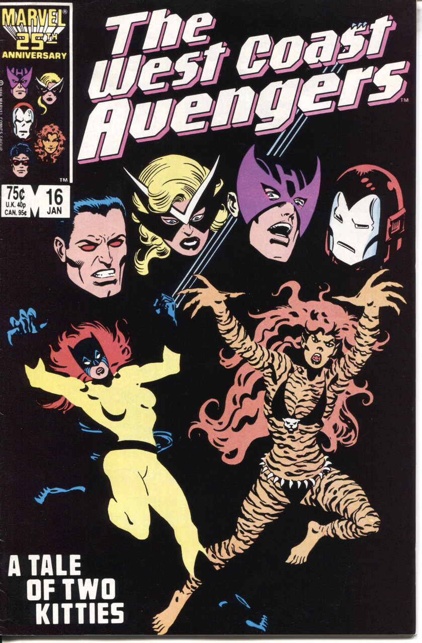 West Coast Avengers (1985 Series) #16 NM- 9.2