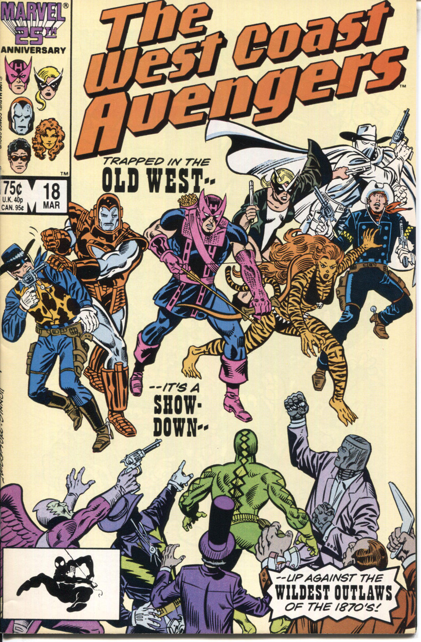 West Coast Avengers (1985 Series) #18 NM- 9.2