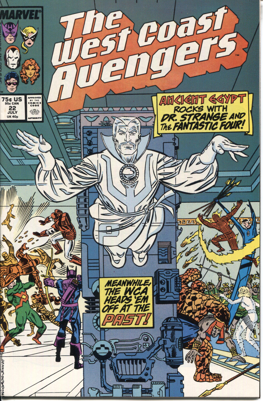 West Coast Avengers (1985 Series) #22 NM- 9.2