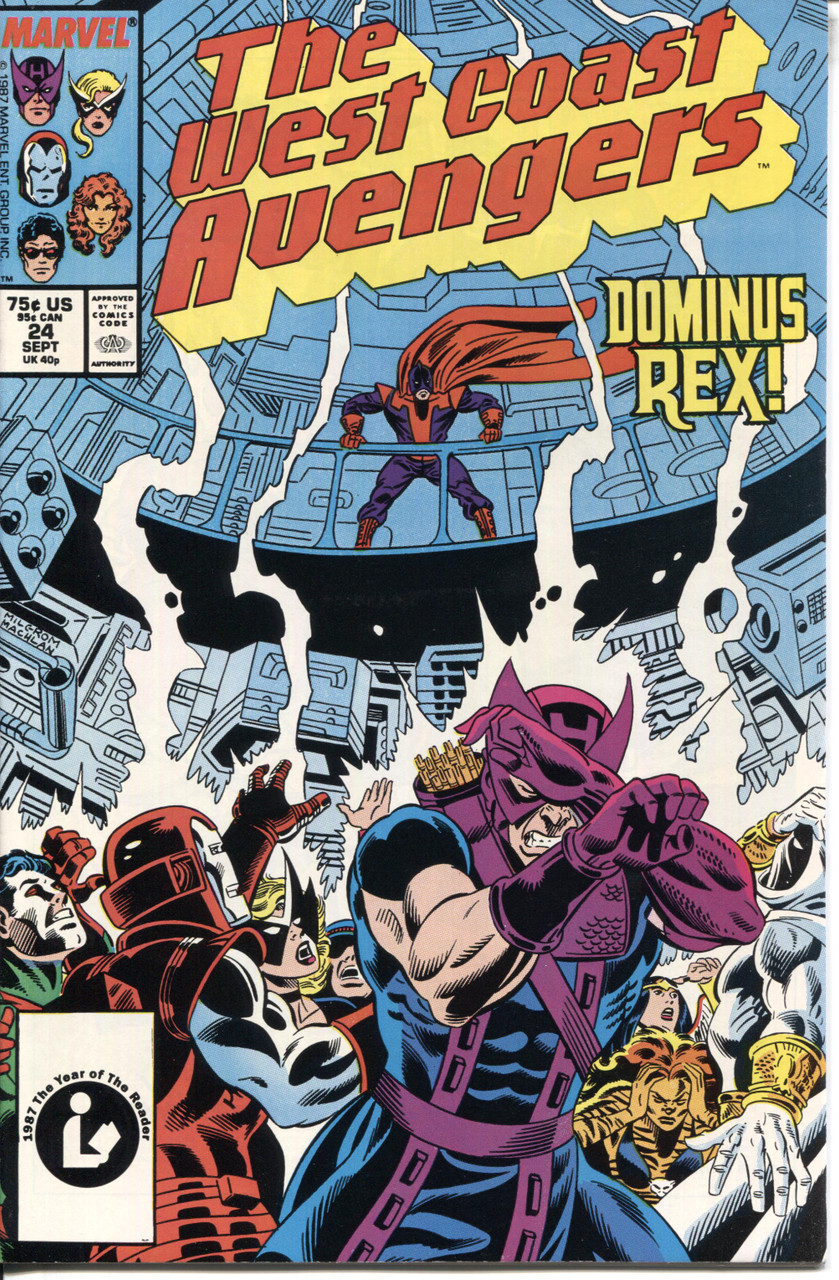 West Coast Avengers (1985 Series) #24 NM- 9.2