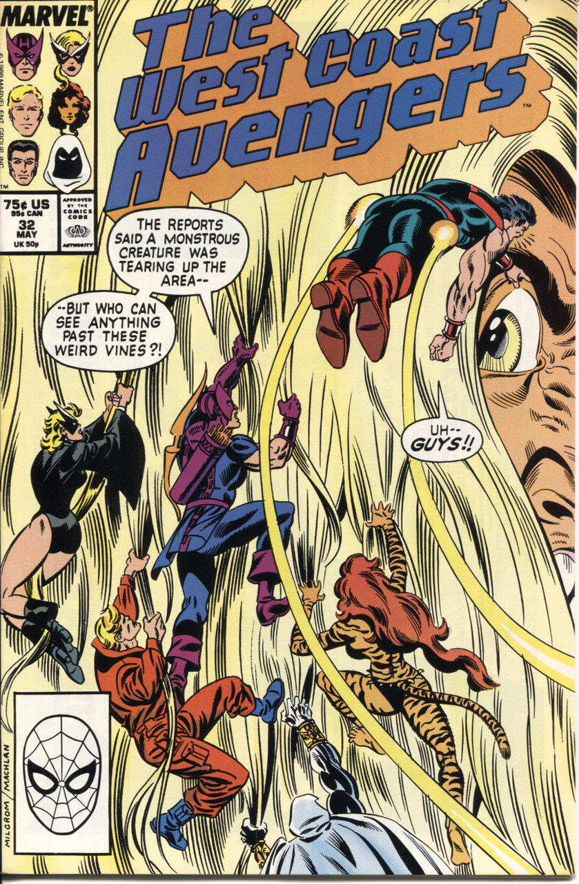 West Coast Avengers (1985 Series) #32 NM- 9.2