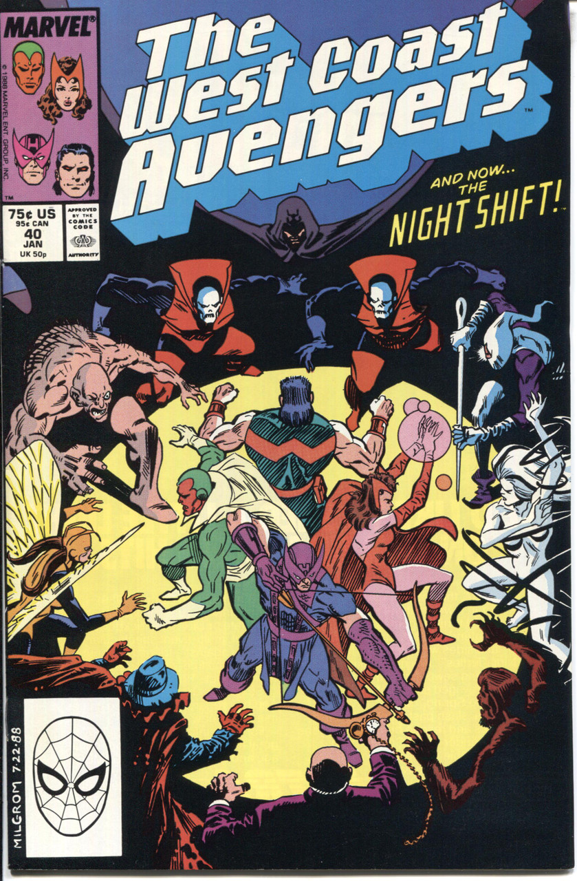 West Coast Avengers (1985 Series) #40 NM- 9.2