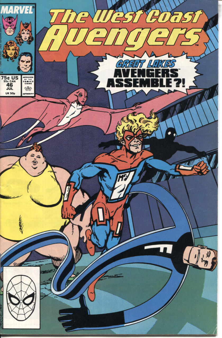 West Coast Avengers (1985 Series) #46 VF- 7.5