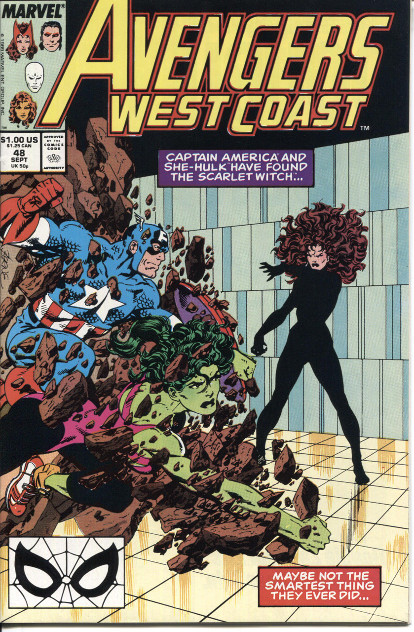 West Coast Avengers (1985 Series) #48 NM- 9.2