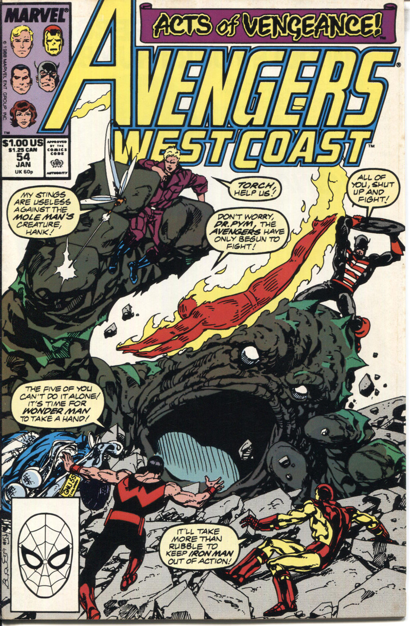 West Coast Avengers (1985 Series) #54 NM- 9.2
