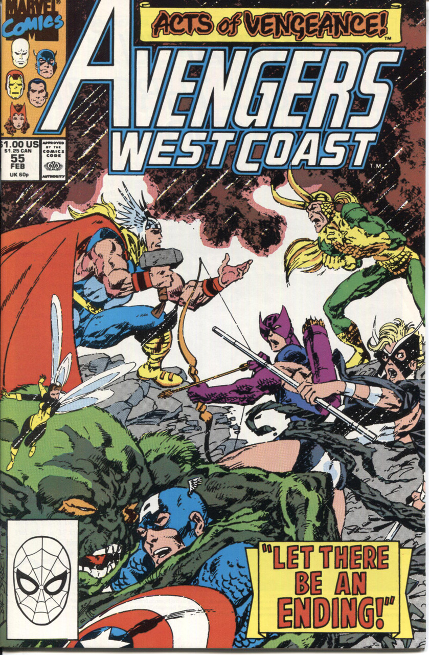 West Coast Avengers (1985 Series) #55 NM- 9.2