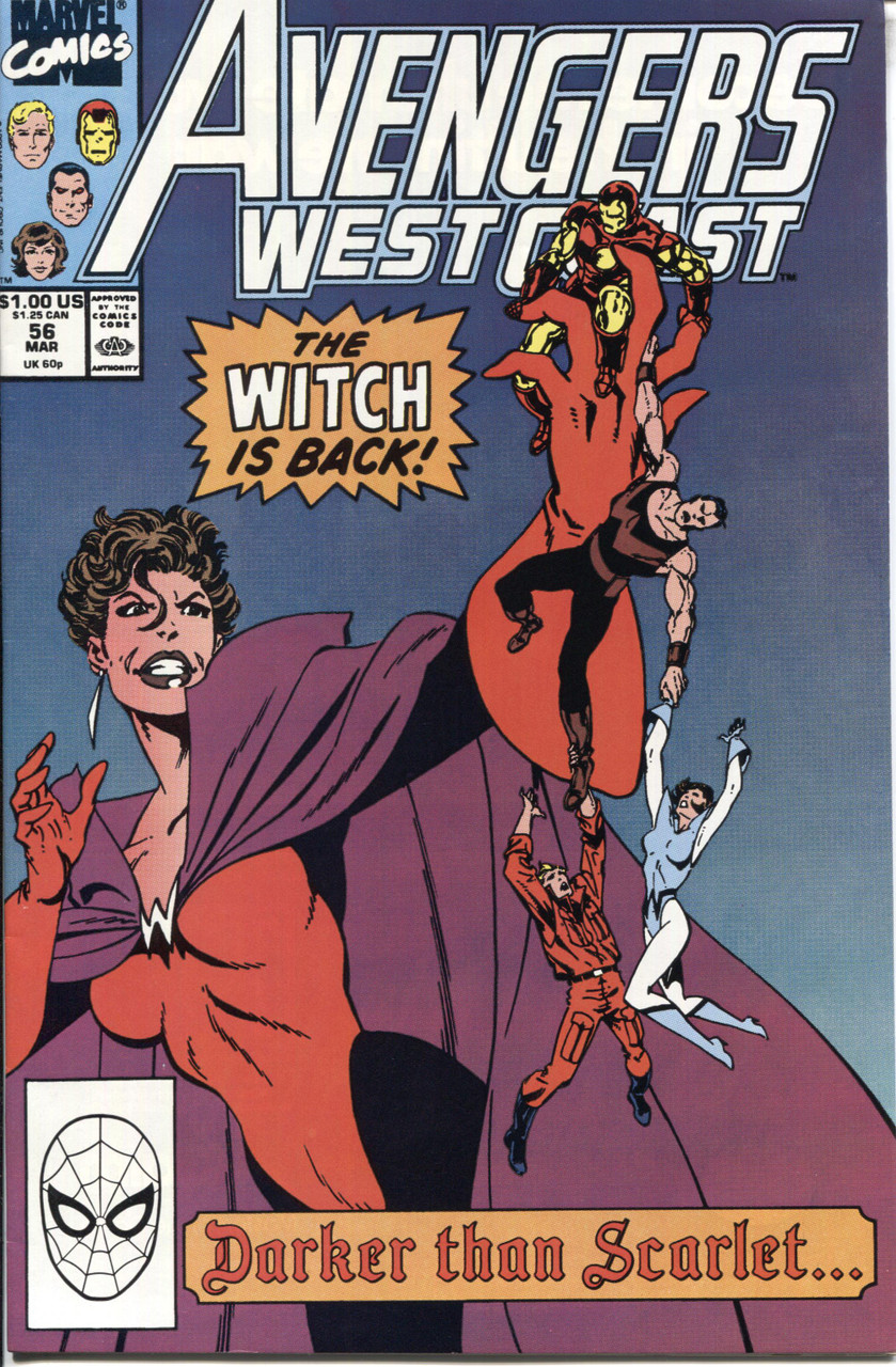 West Coast Avengers (1985 Series) #56 NM- 9.2