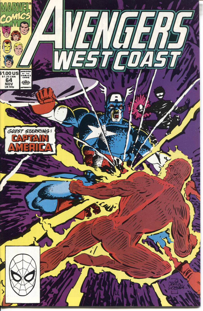 West Coast Avengers (1985 Series) #64 NM- 9.2