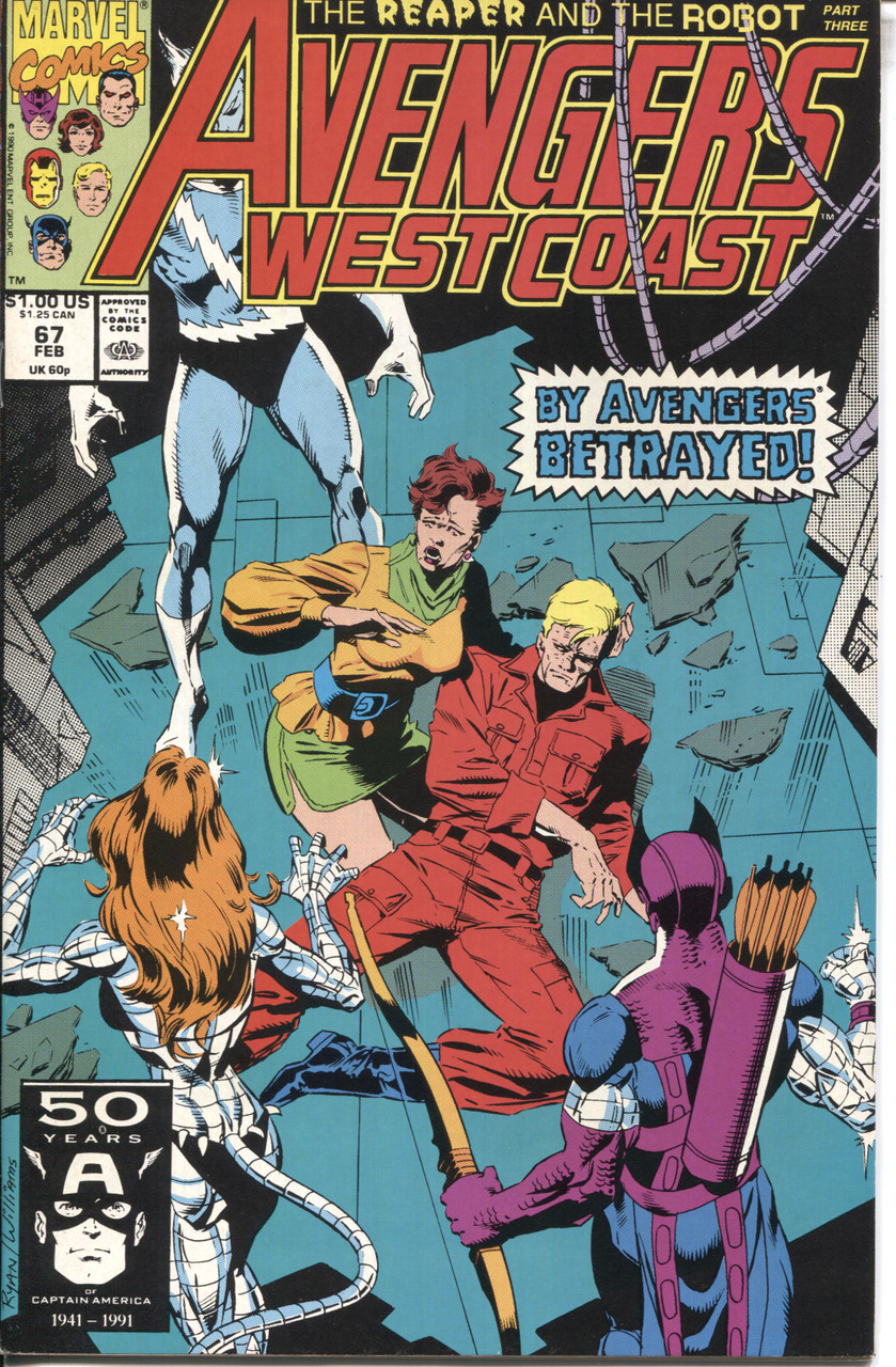 West Coast Avengers (1985 Series) #67 NM- 9.2