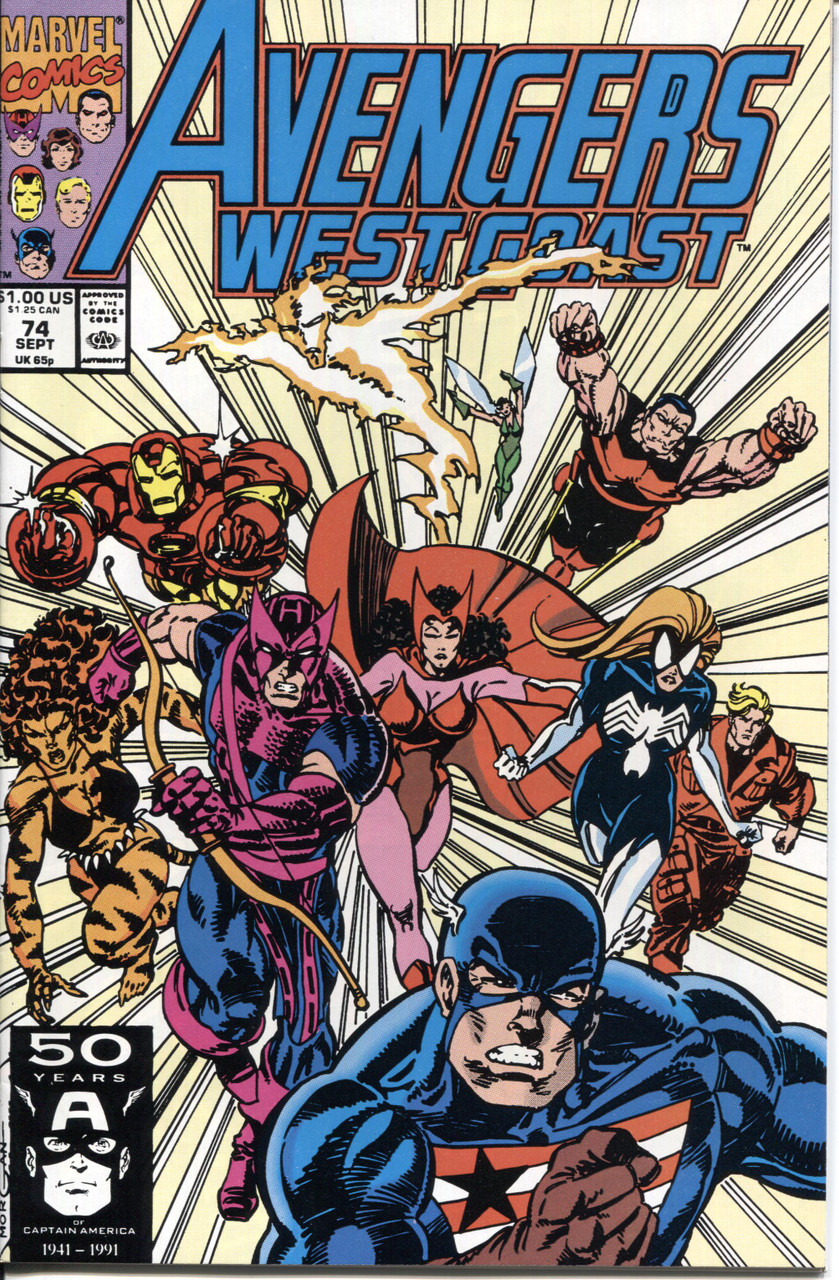 West Coast Avengers (1985 Series) #74 NM- 9.2