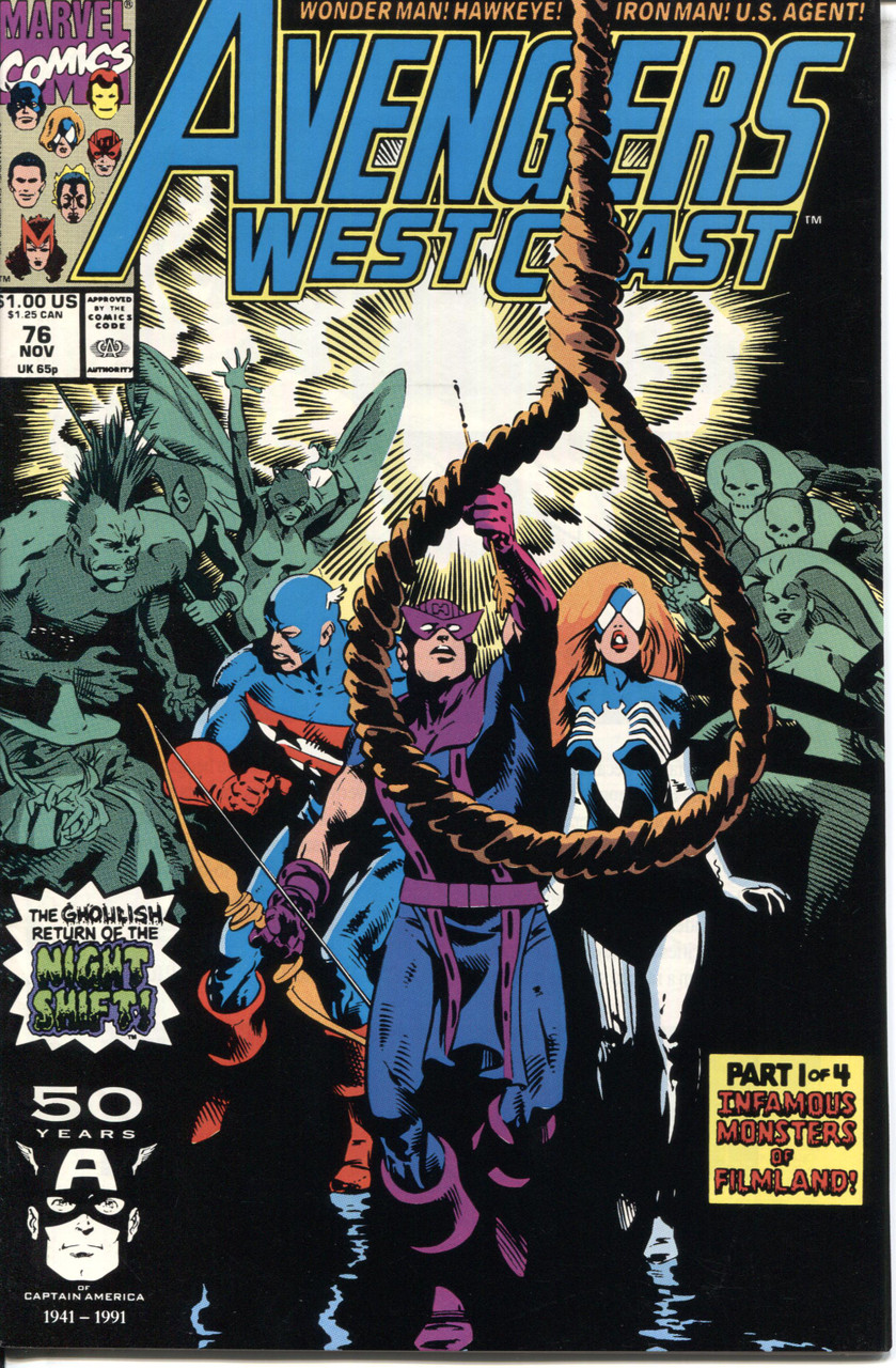 West Coast Avengers (1985 Series) #76 NM- 9.2