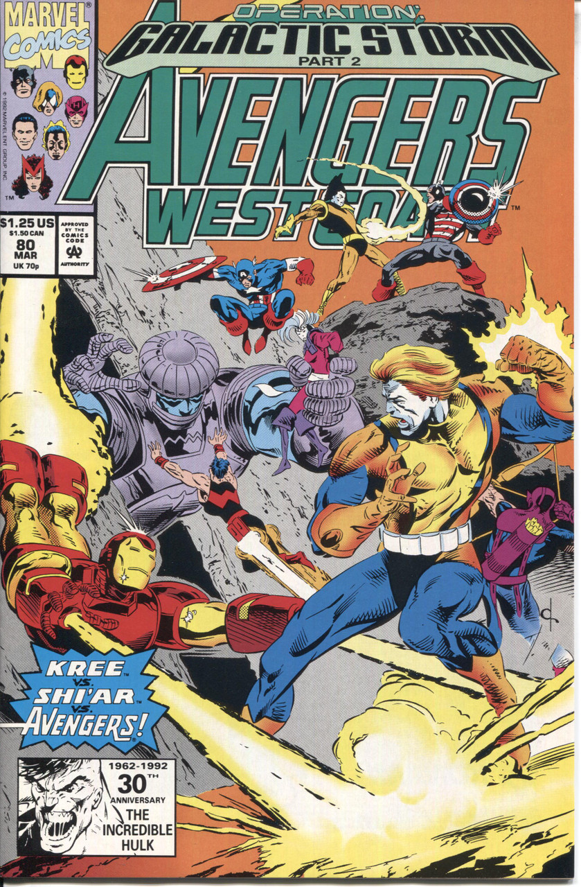 West Coast Avengers (1985 Series) #80 NM- 9.2