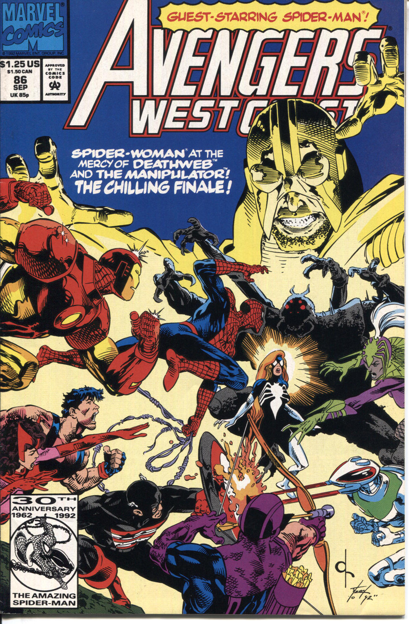 West Coast Avengers (1985 Series) #86 NM- 9.2