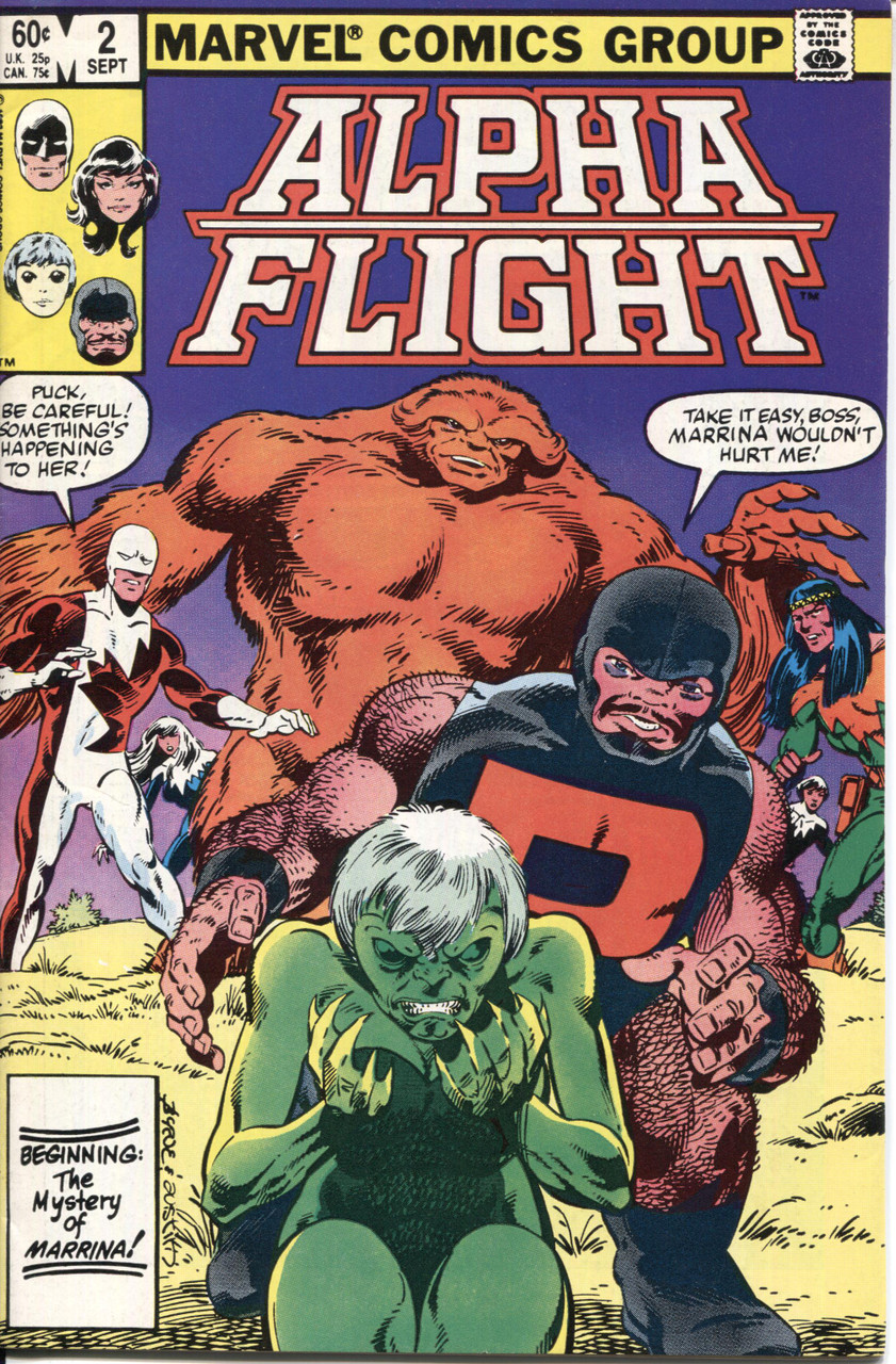 Alpha Flight (1983 Series) #2 VF 8.0