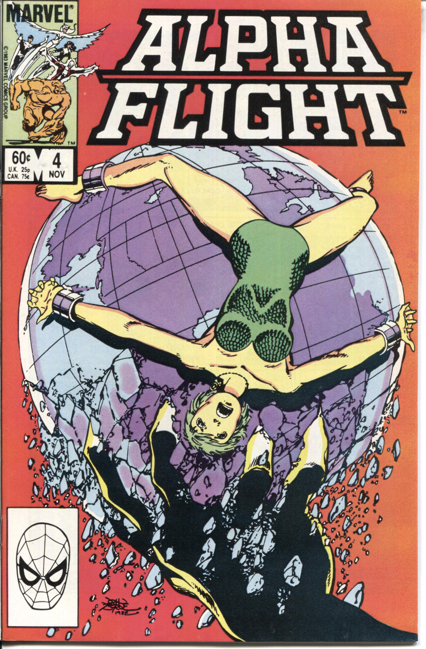 Alpha Flight (1983 Series) #4 NM- 9.2