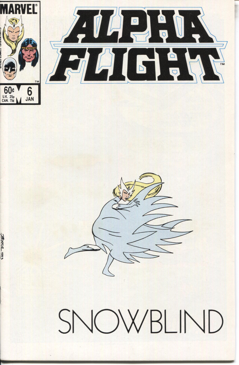 Alpha Flight (1983 Series) #6 NM- 9.2