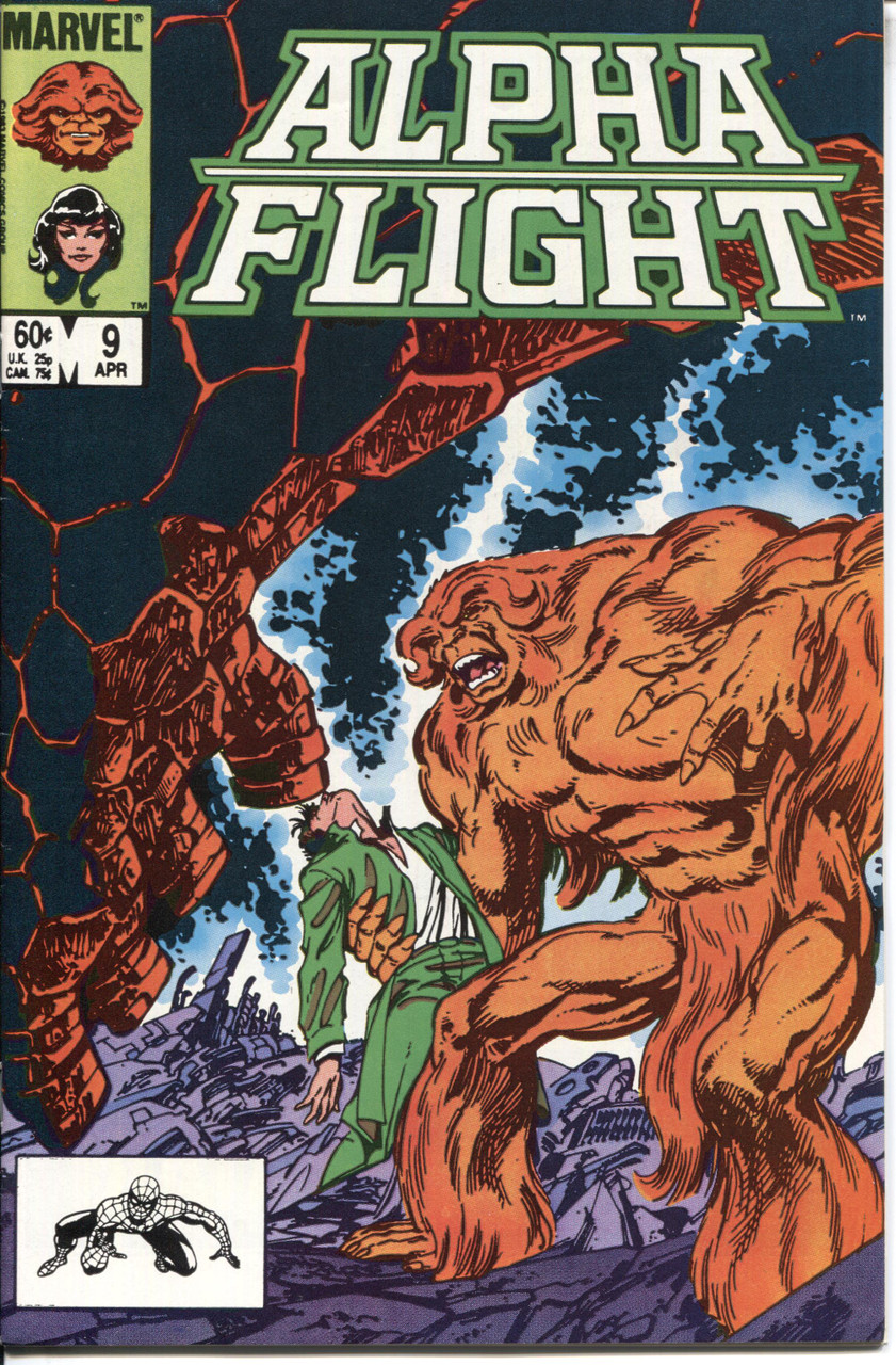 Alpha Flight (1983 Series) #9 NM- 9.2