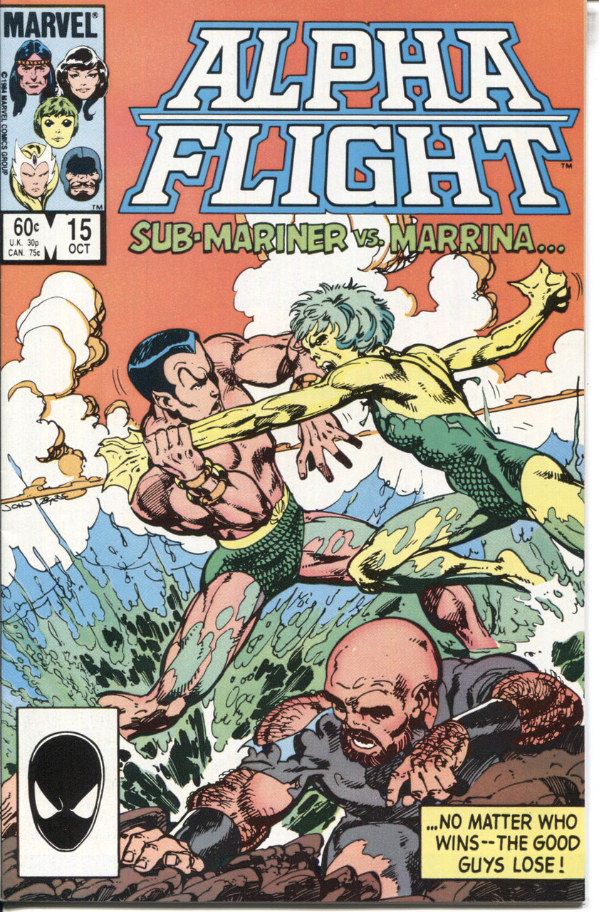 Alpha Flight (1983 Series) #15 NM- 9.2