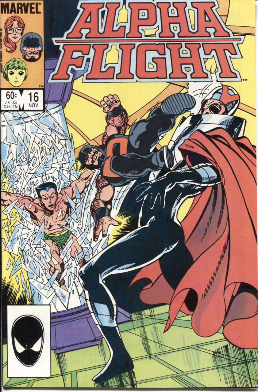 Alpha Flight (1983 Series) #16 NM- 9.2