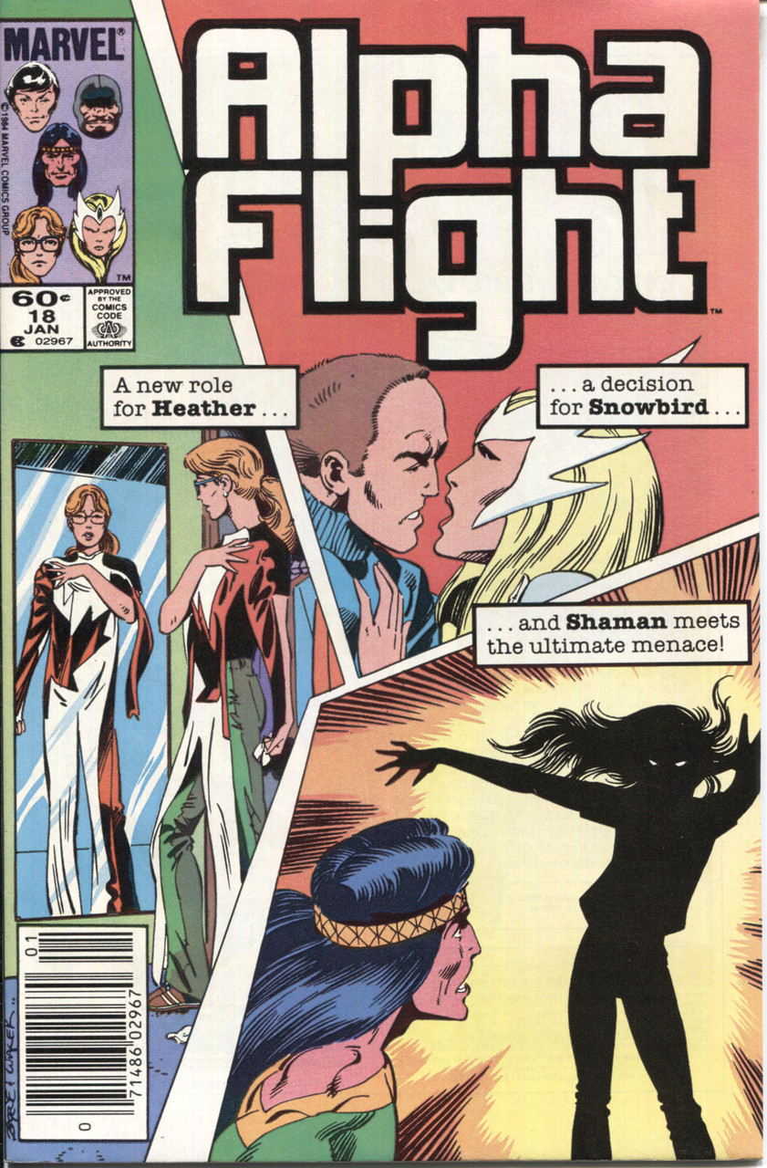 Alpha Flight (1983 Series) #18 Newsstand NM- 9.2