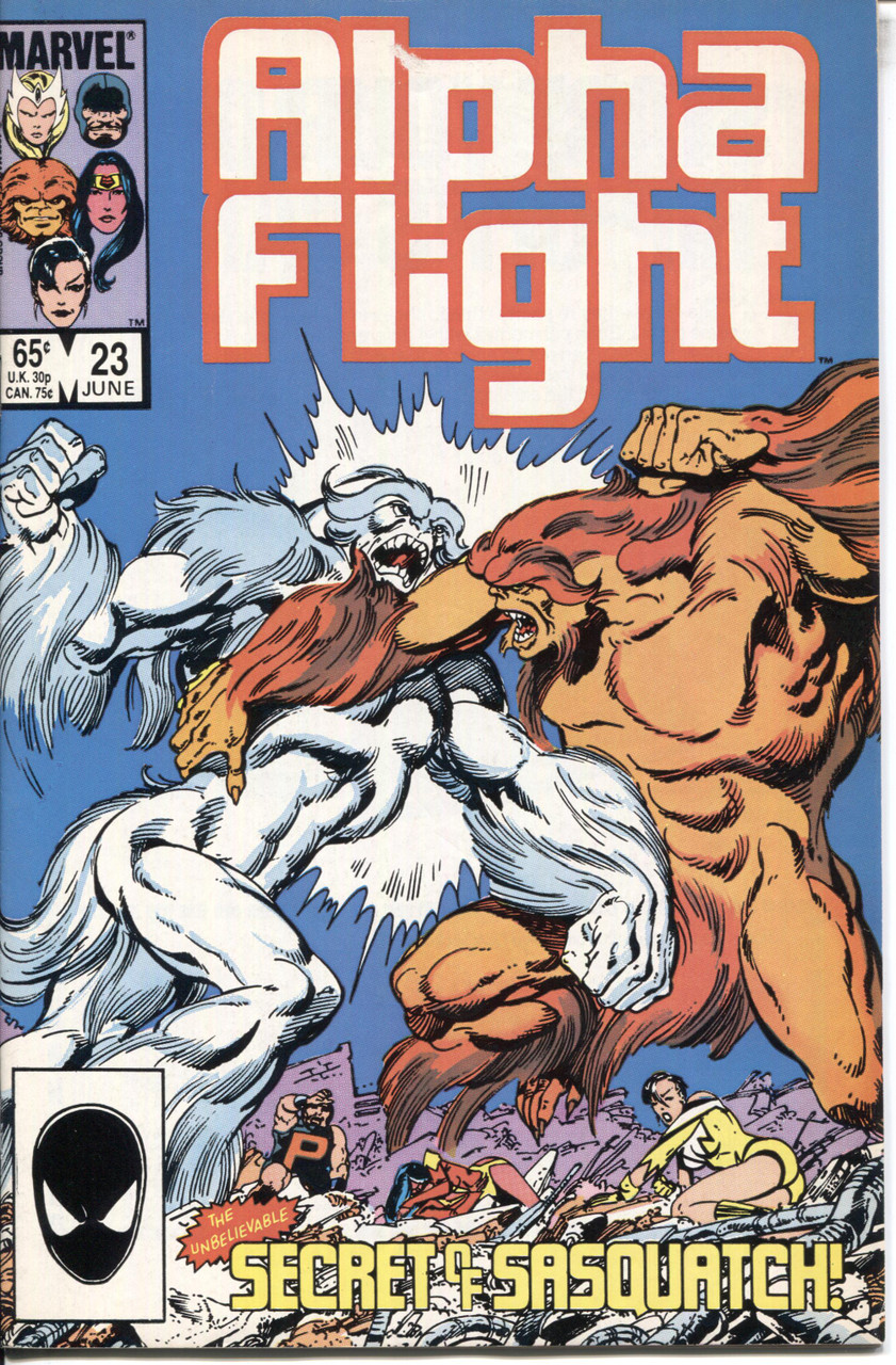 Alpha Flight (1983 Series) #23 NM- 9.2