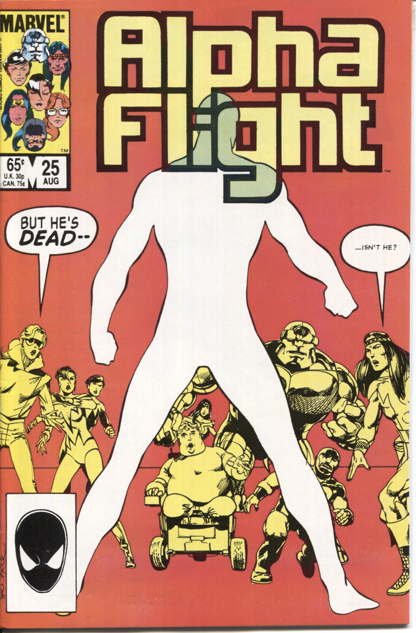 Alpha Flight (1983 Series) #25 NM- 9.2