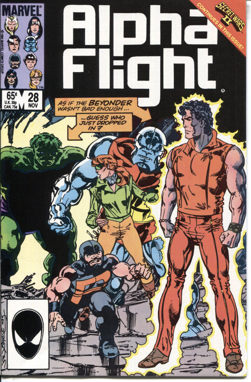 Alpha Flight (1983 Series) #28 NM- 9.2