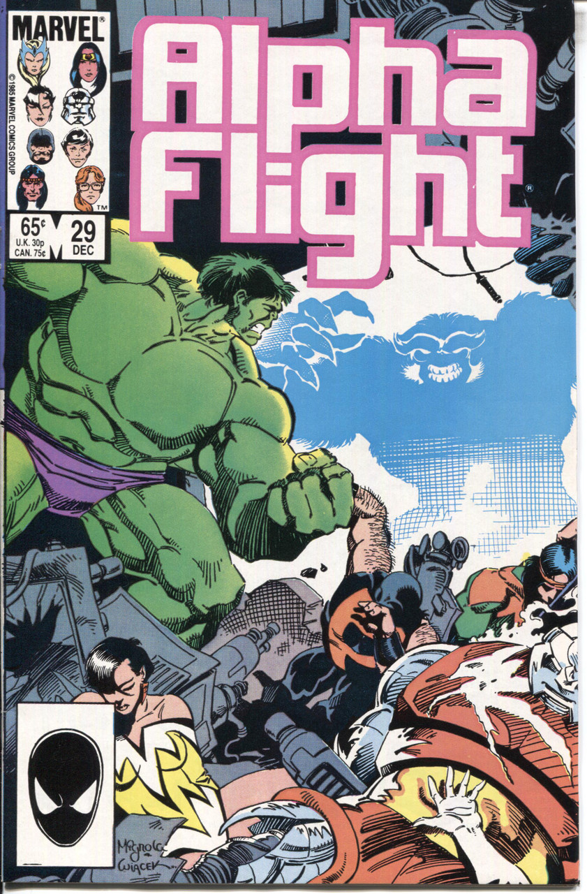 Alpha Flight (1983 Series) #29 NM- 9.2