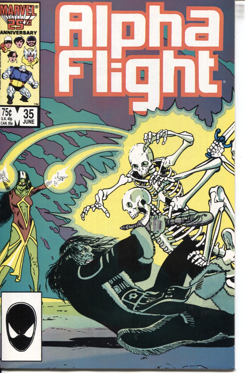 Alpha Flight (1983 Series) #35 NM- 9.2