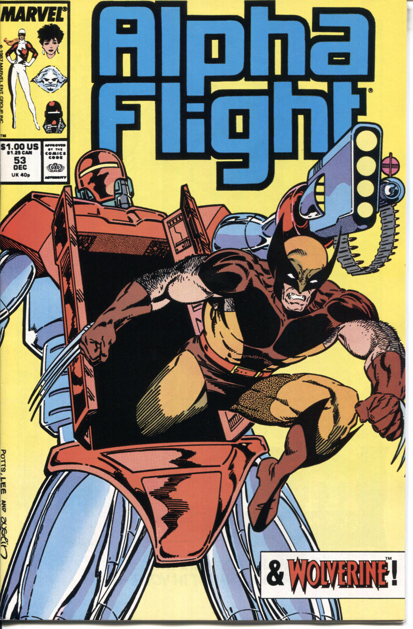 Alpha Flight (1983 Series) #53 NM- 9.2