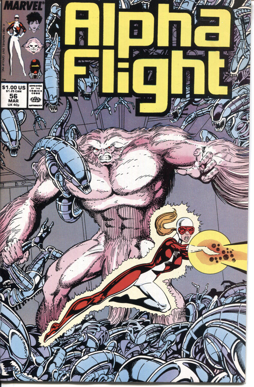 Alpha Flight (1983 Series) #56 NM- 9.2