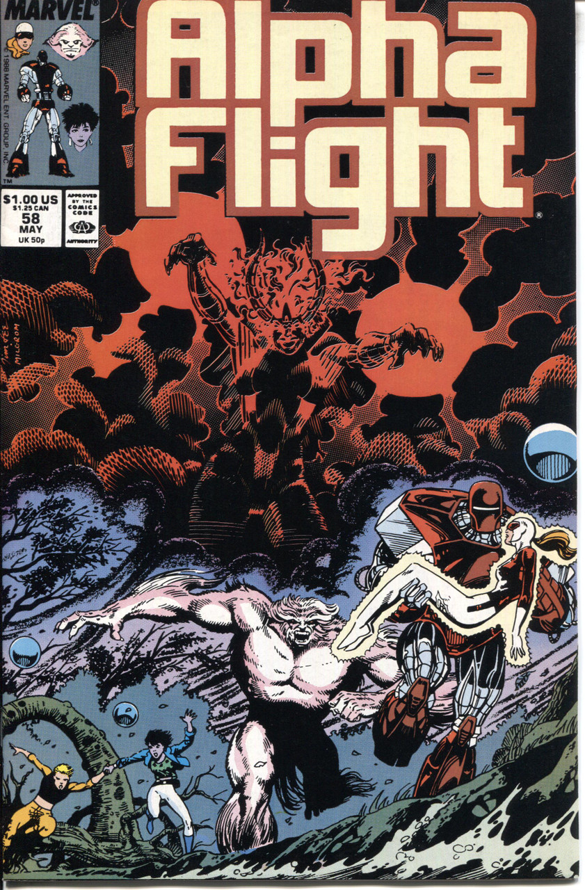 Alpha Flight (1983 Series) #58 NM- 9.2