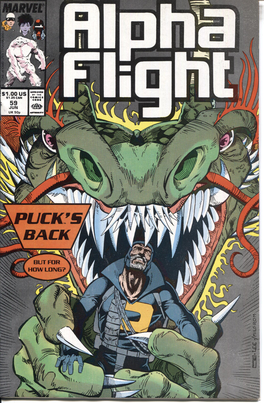 Alpha Flight (1983 Series) #59 NM- 9.2